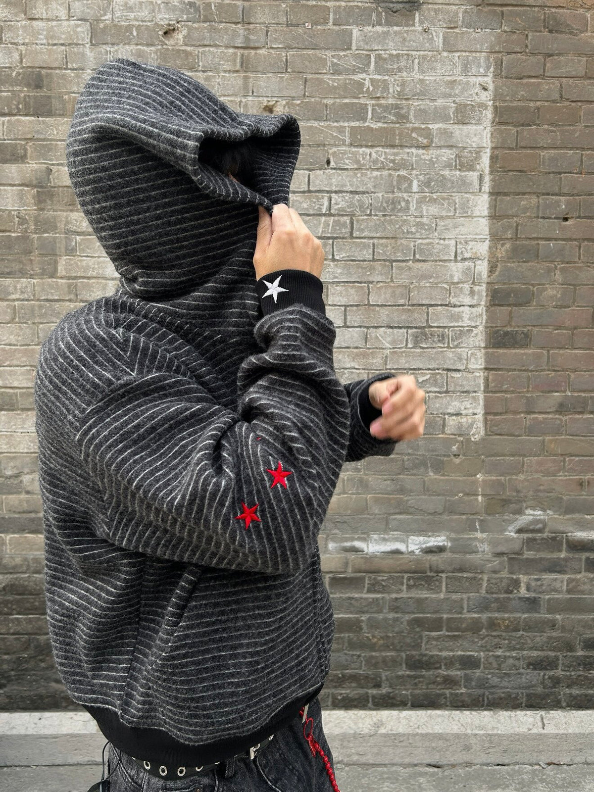 QS936B zip hoodie