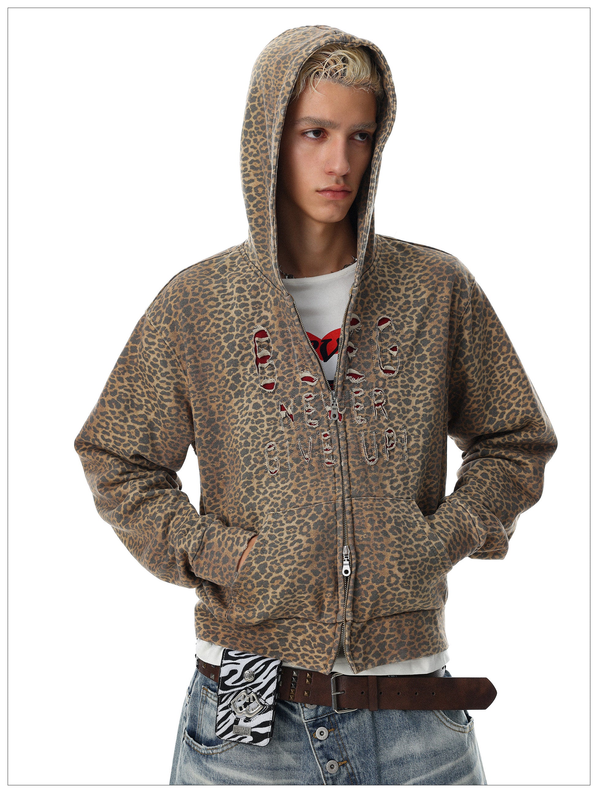 QS899B zip hoodie