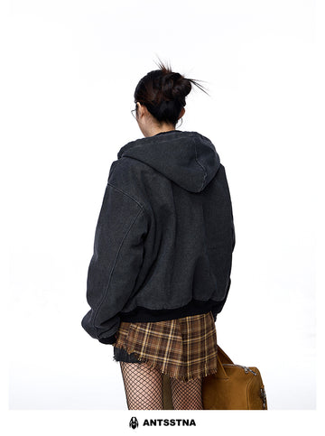 QS259B zip hoodie