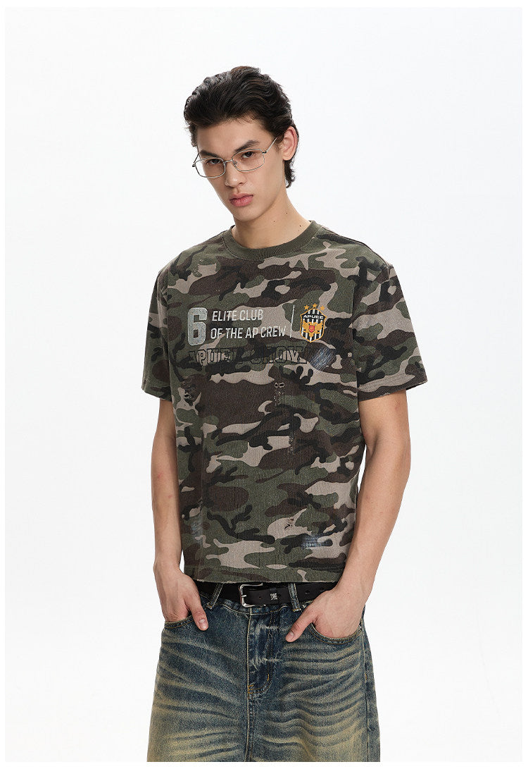 QS850B camouflage tee