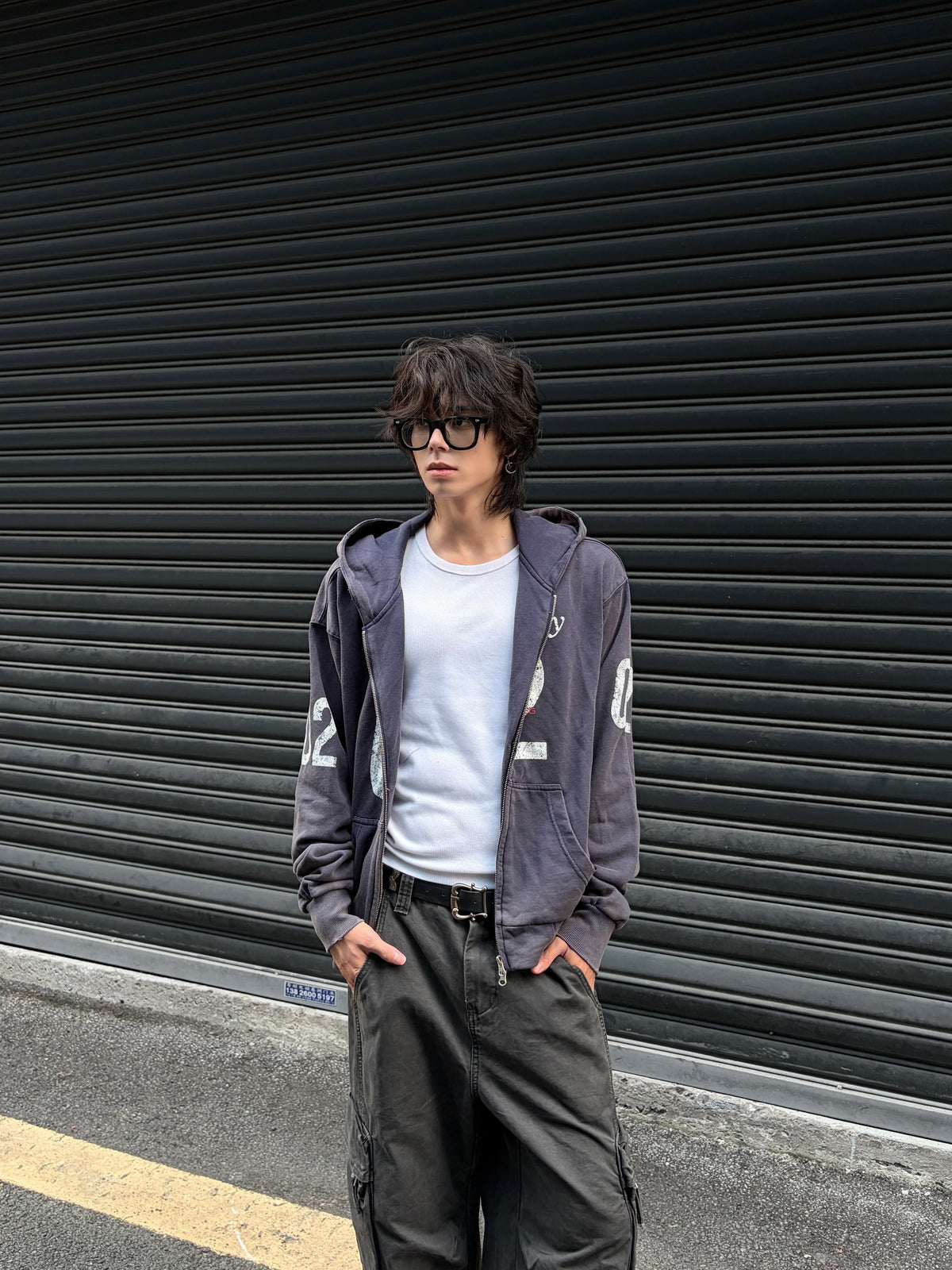 QS931B zip hoodie