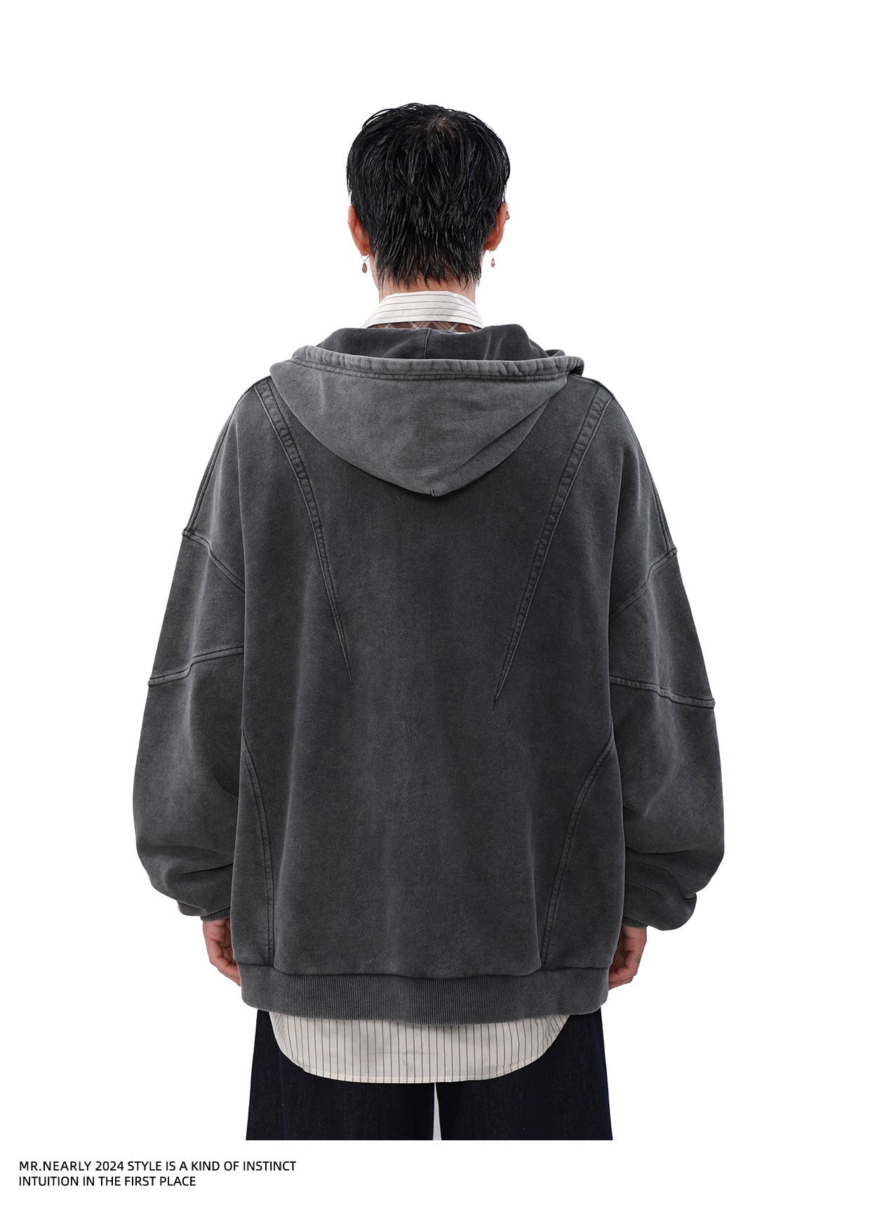 QS913A zip hoodie