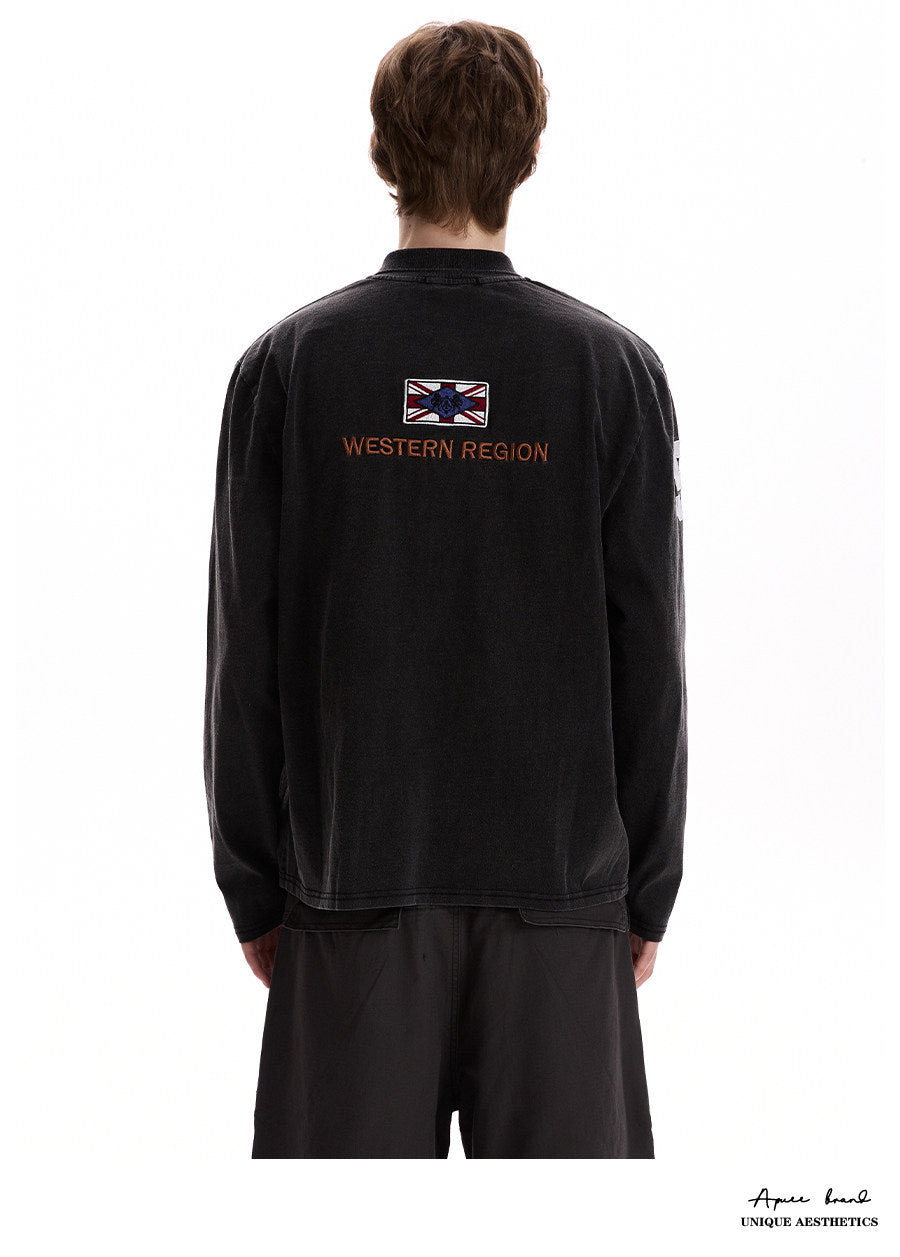 QS896B L/S polo