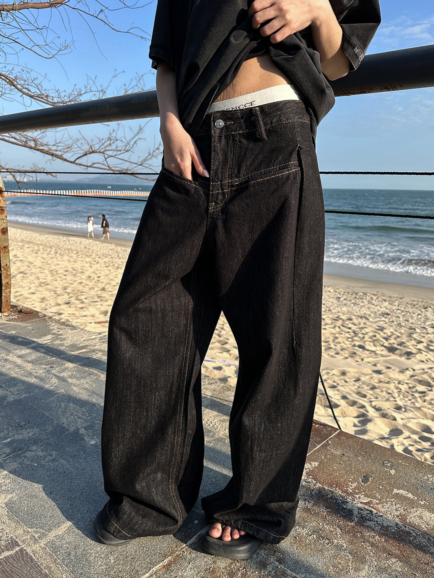 QS822B loose denim