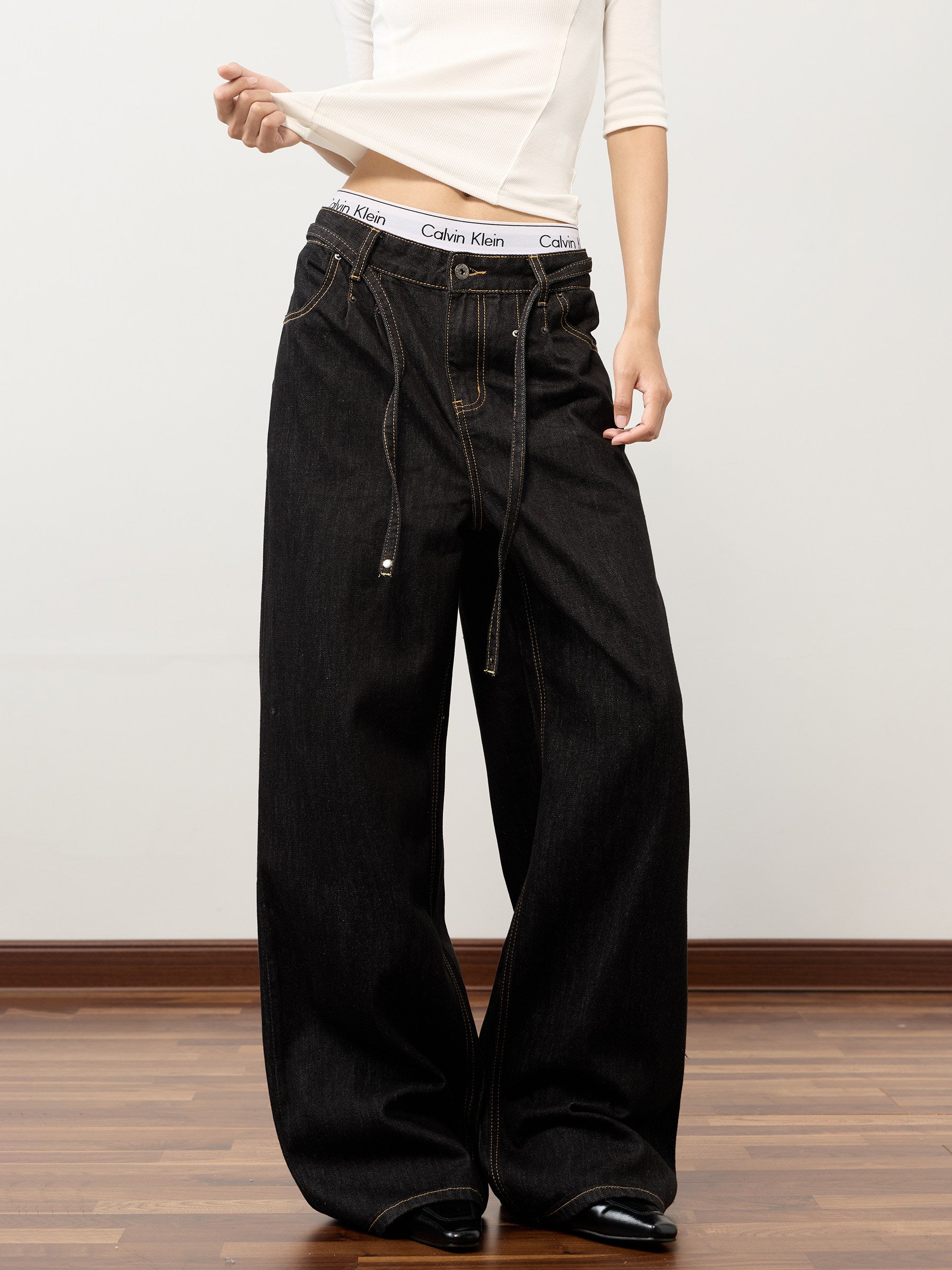QS760B rigid denim