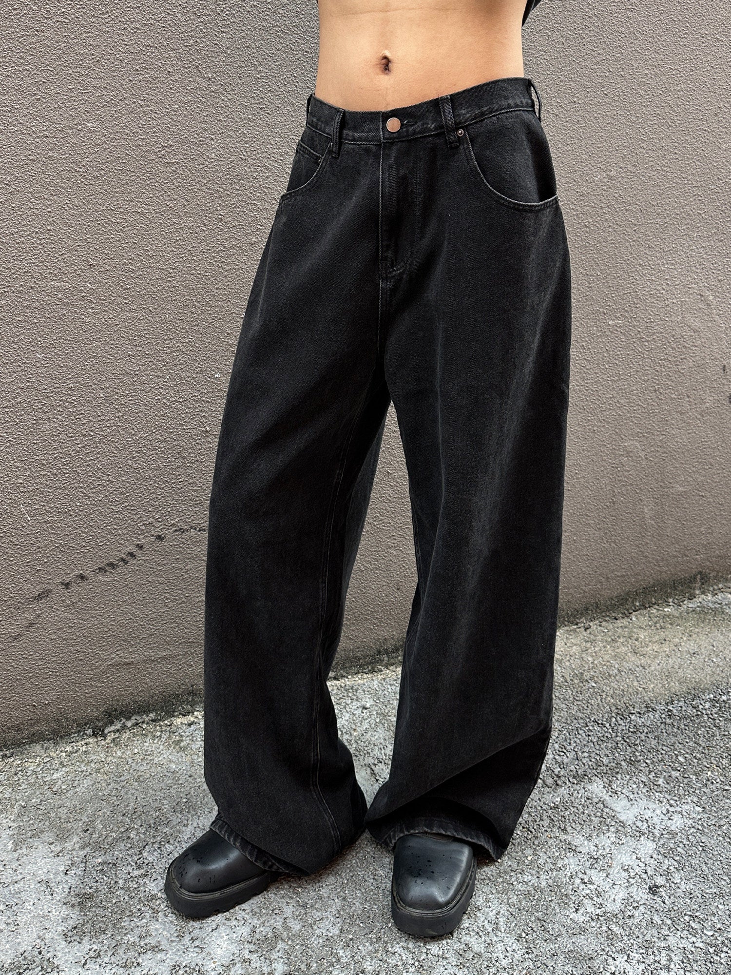 QS821B wash denim