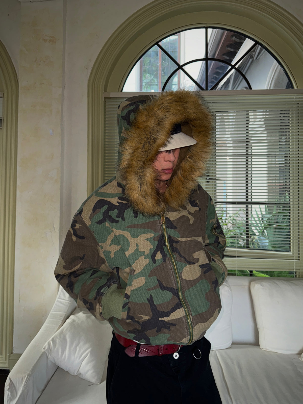 QS947B camo jacket
