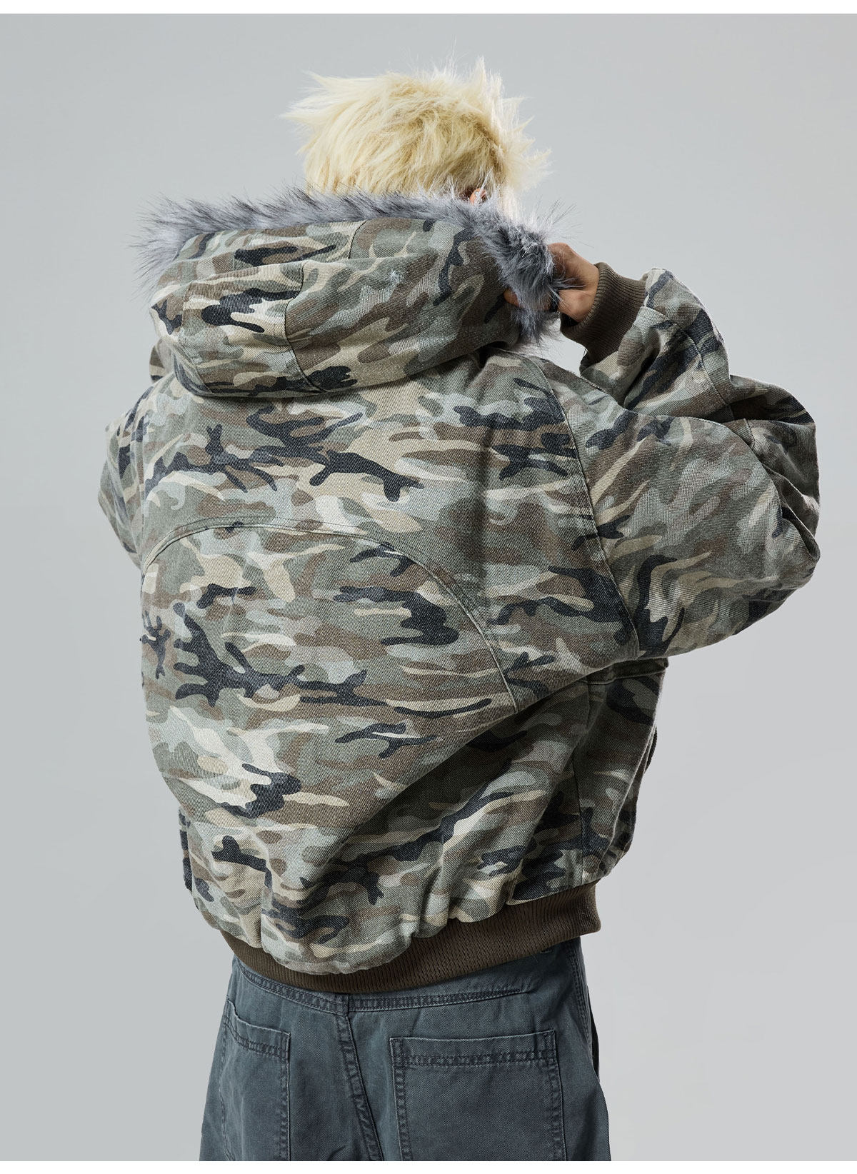 QS666B camouflage jacket