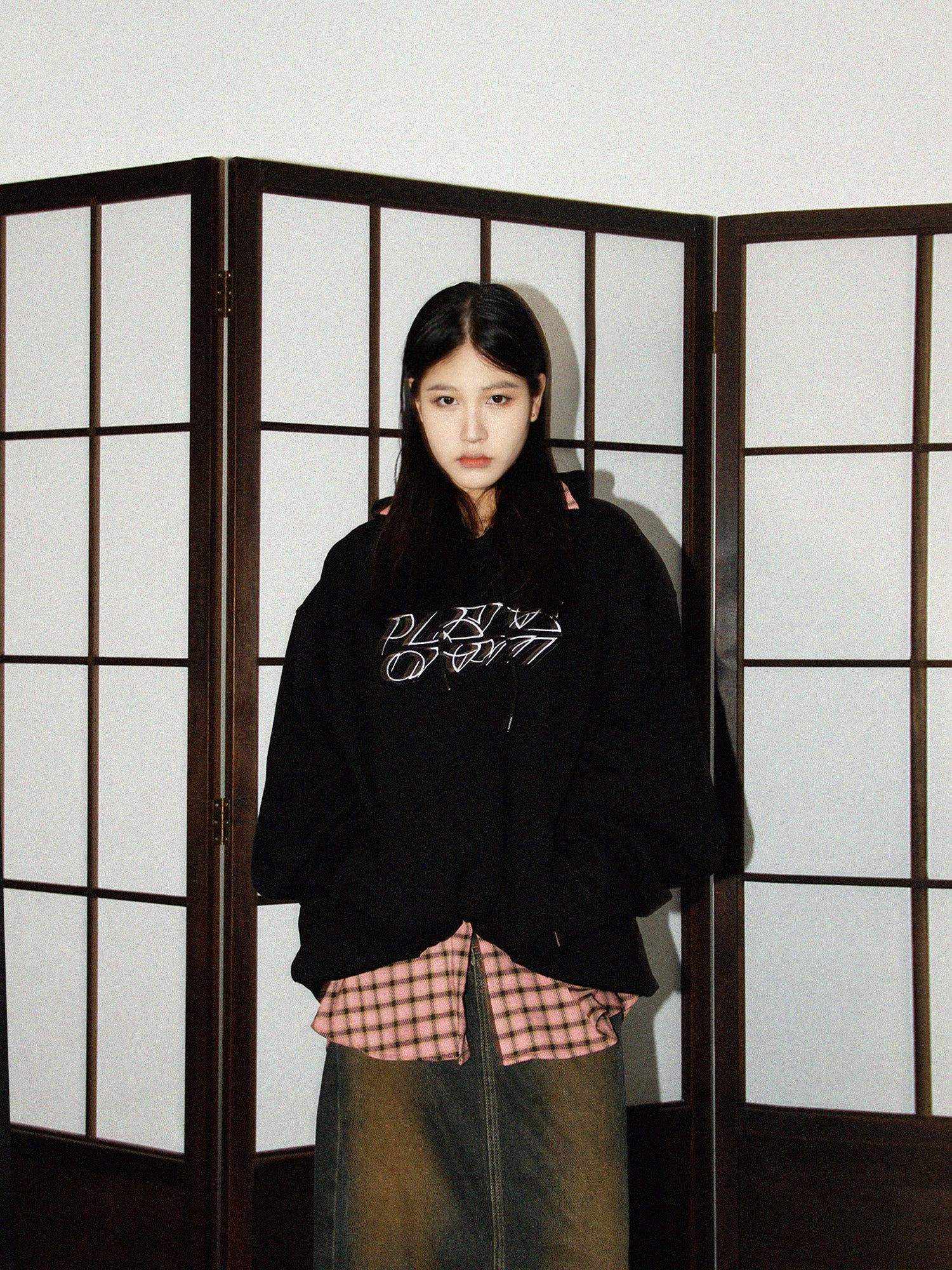 QS955A embroidery hoodie