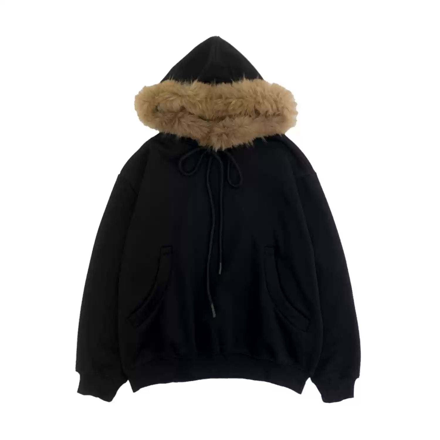 QS125B fur hoodie