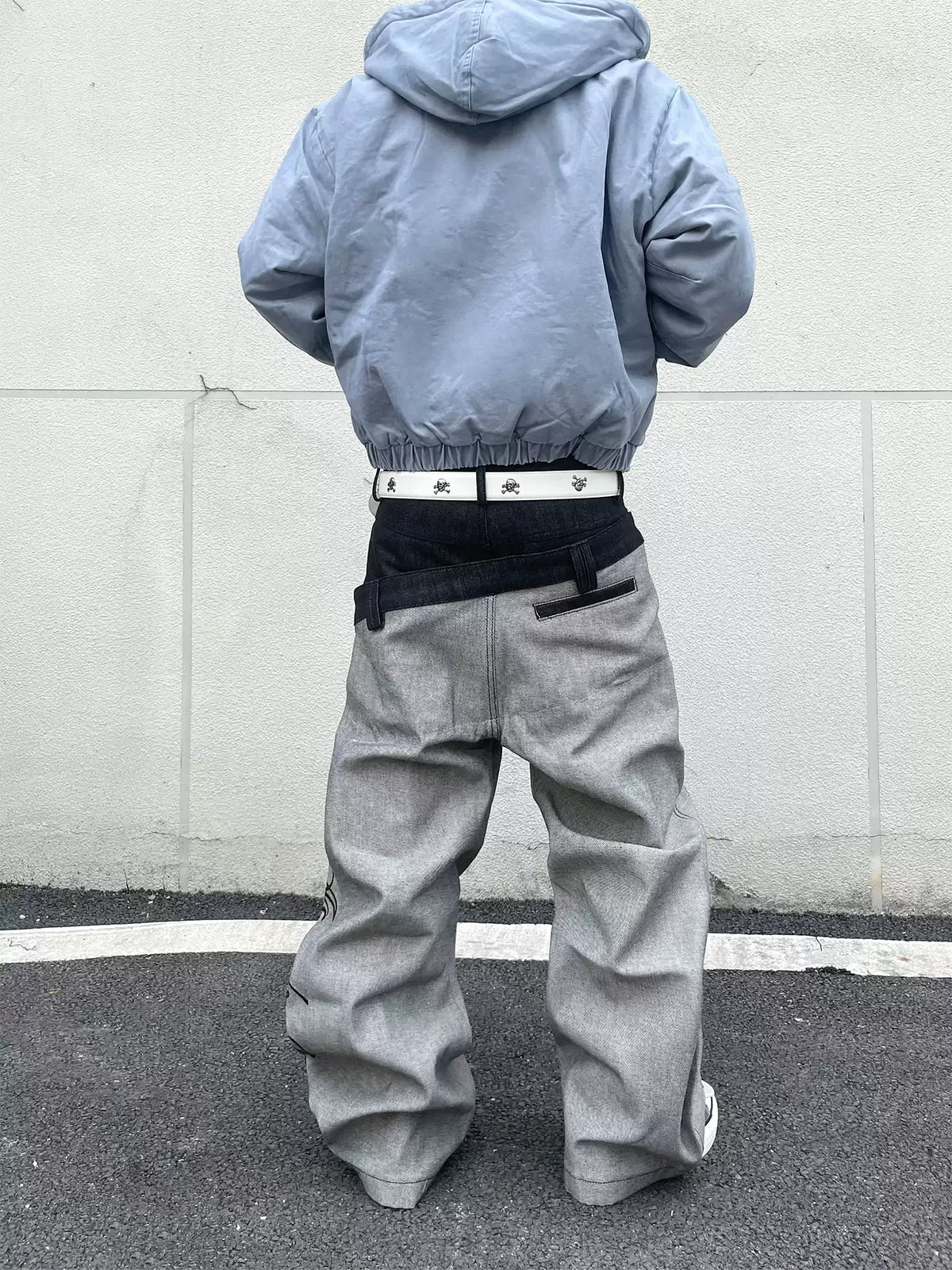 QS934B loose denim