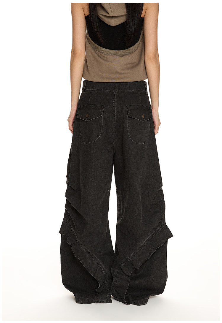 QS699B multi pocket pants
