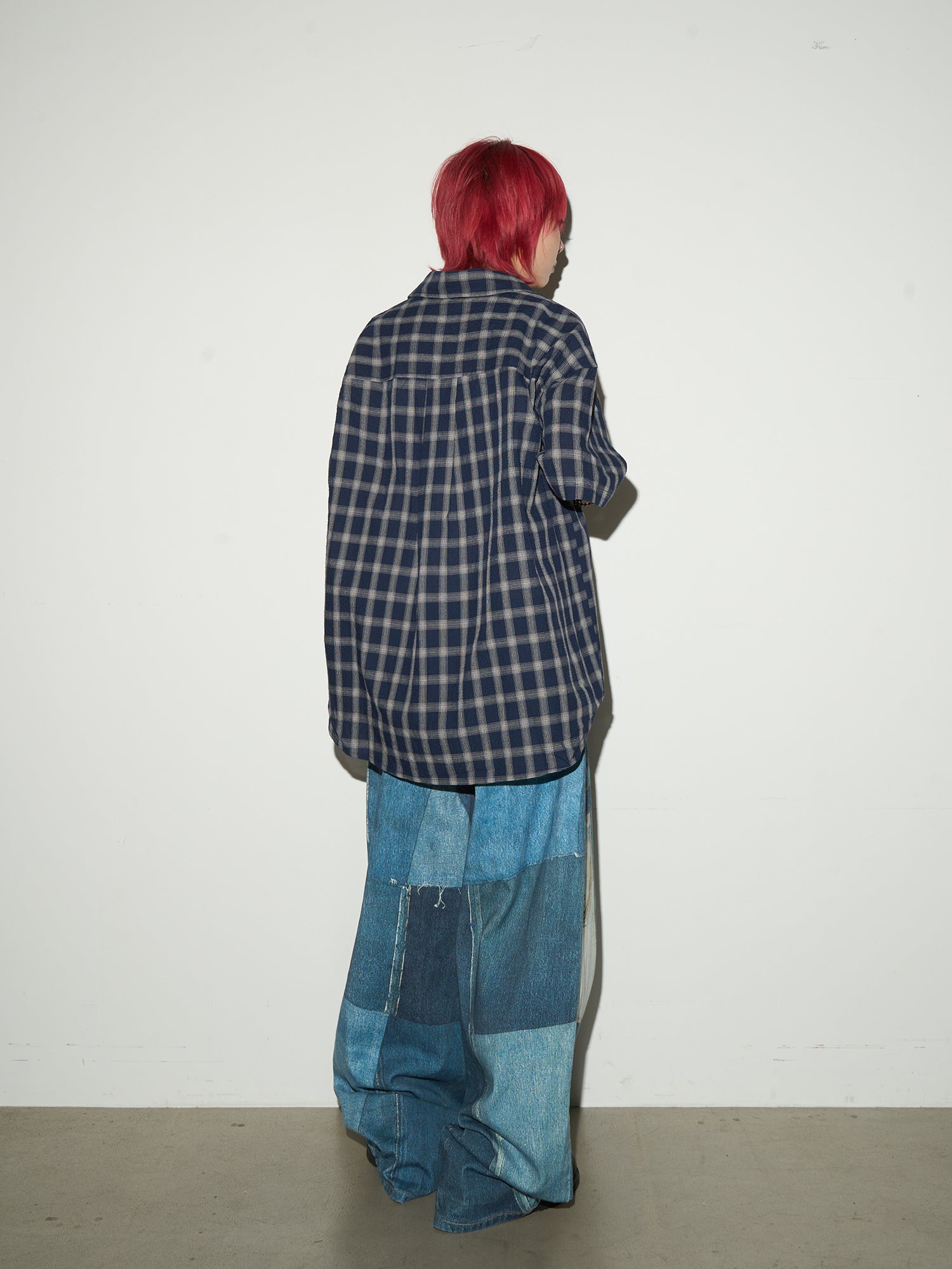 QS561B print denim