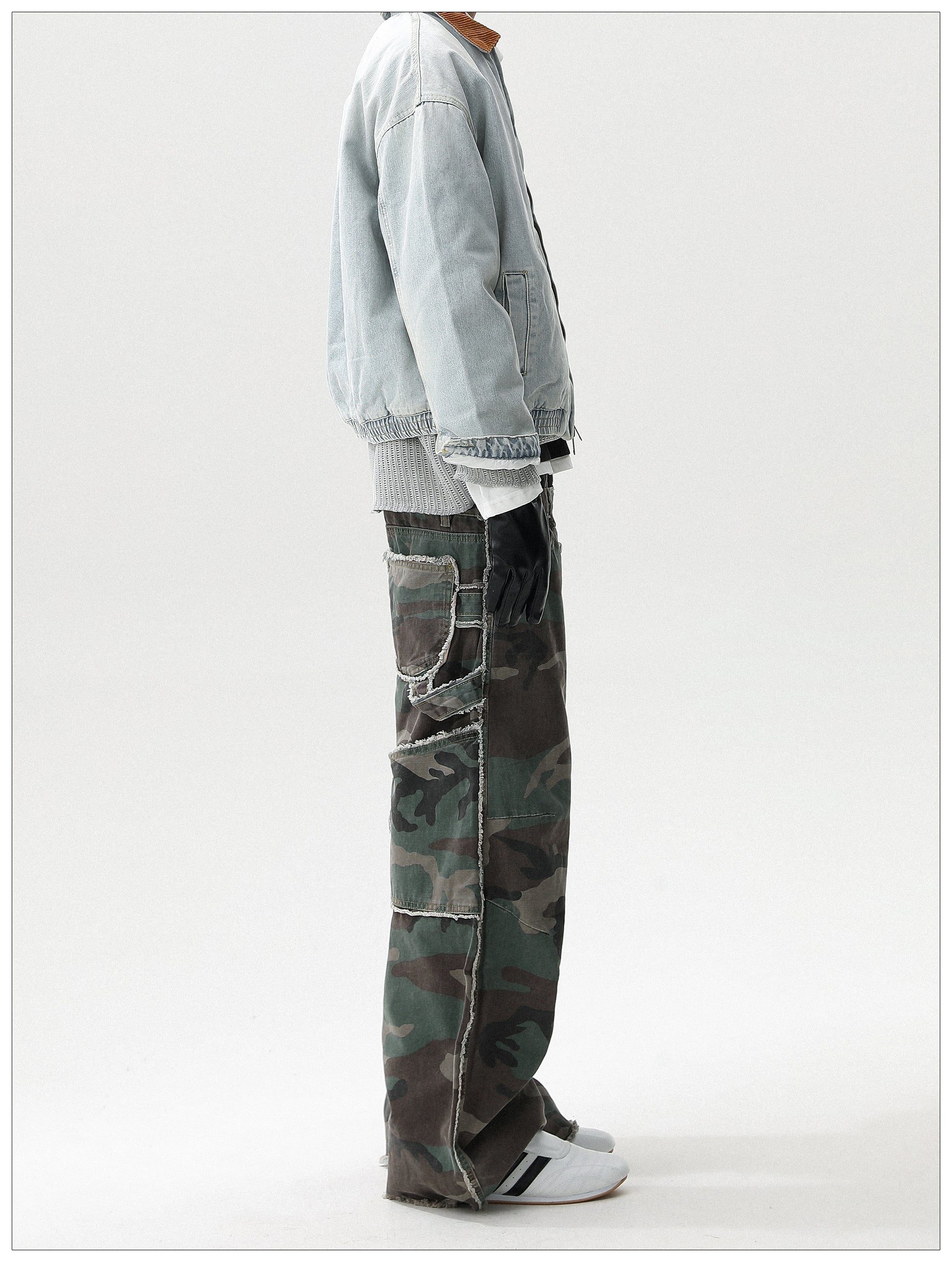 パンツ (QS86) CAMOUFLAGE PANTS QS059B camouflage pants
