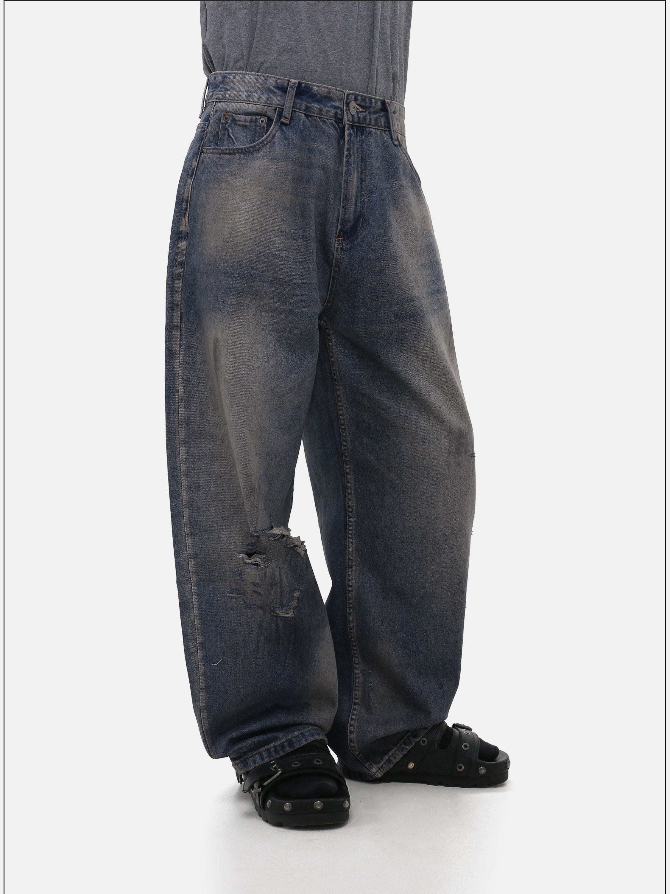 QS769B wash denim