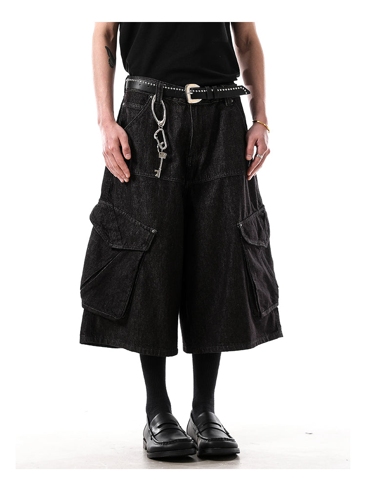 QS447B denim shorts
