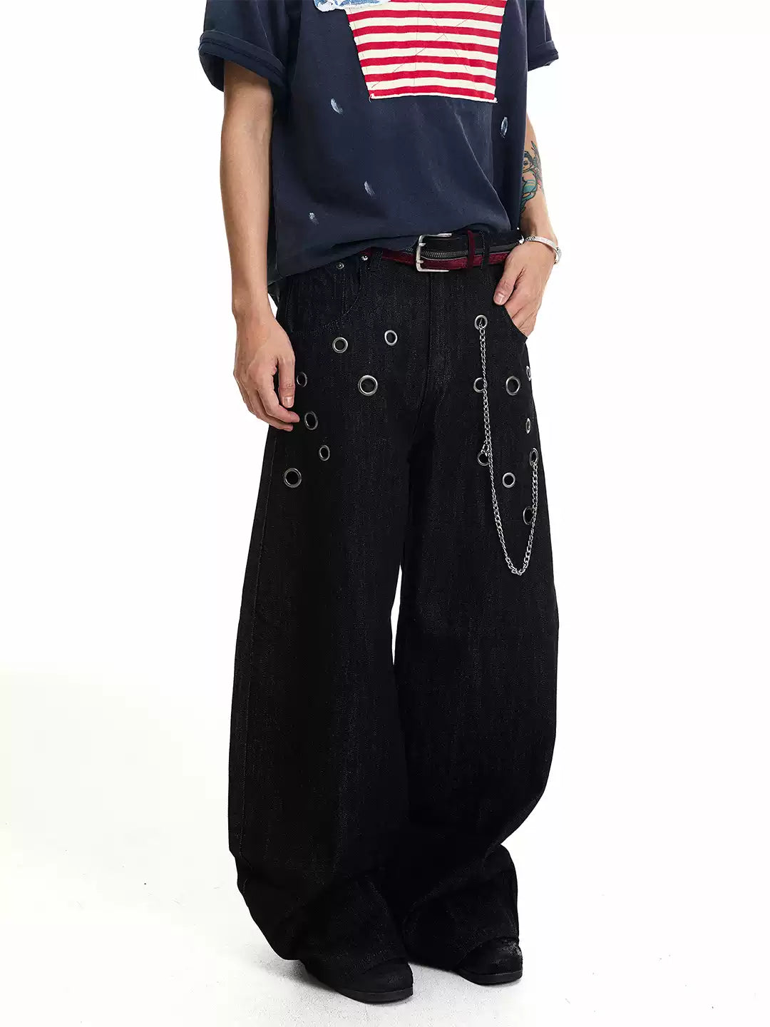 QS838B rigid denim