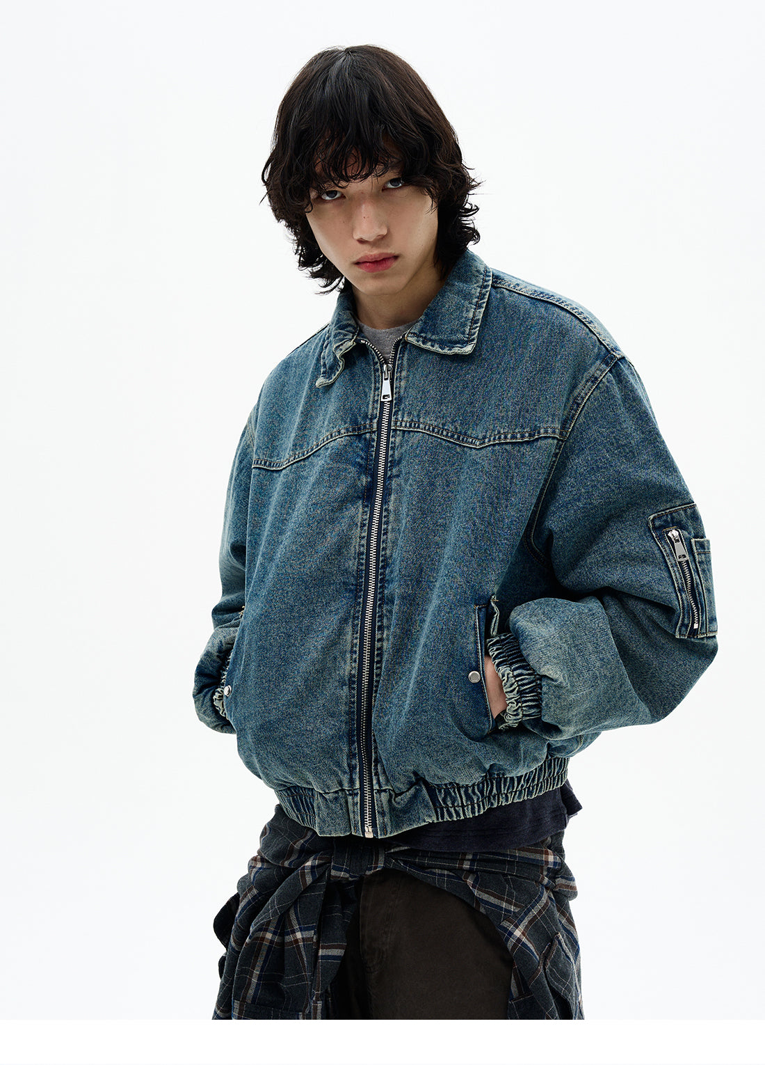 QS658B denim jacket