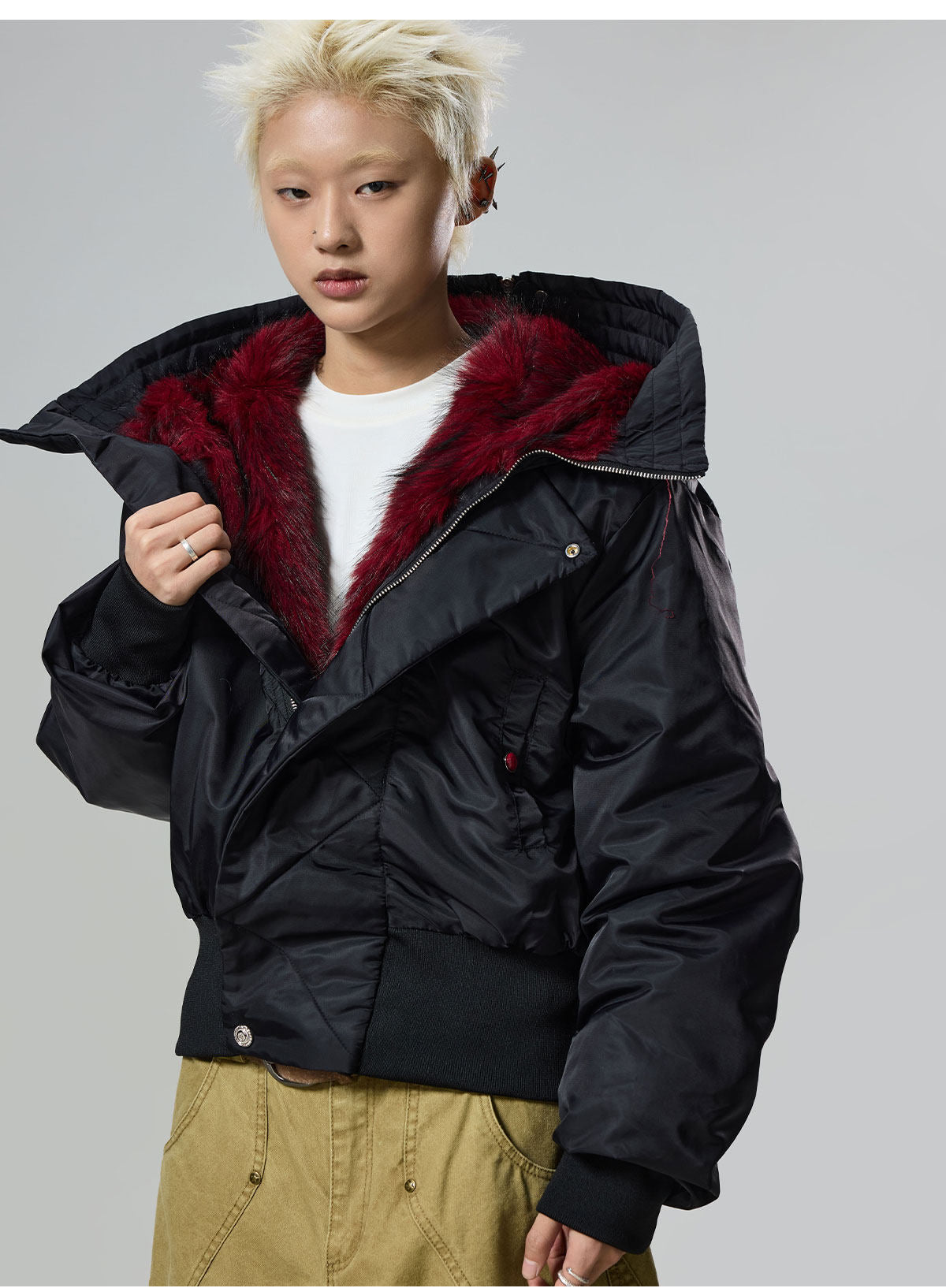 QS667B hoodie jacket