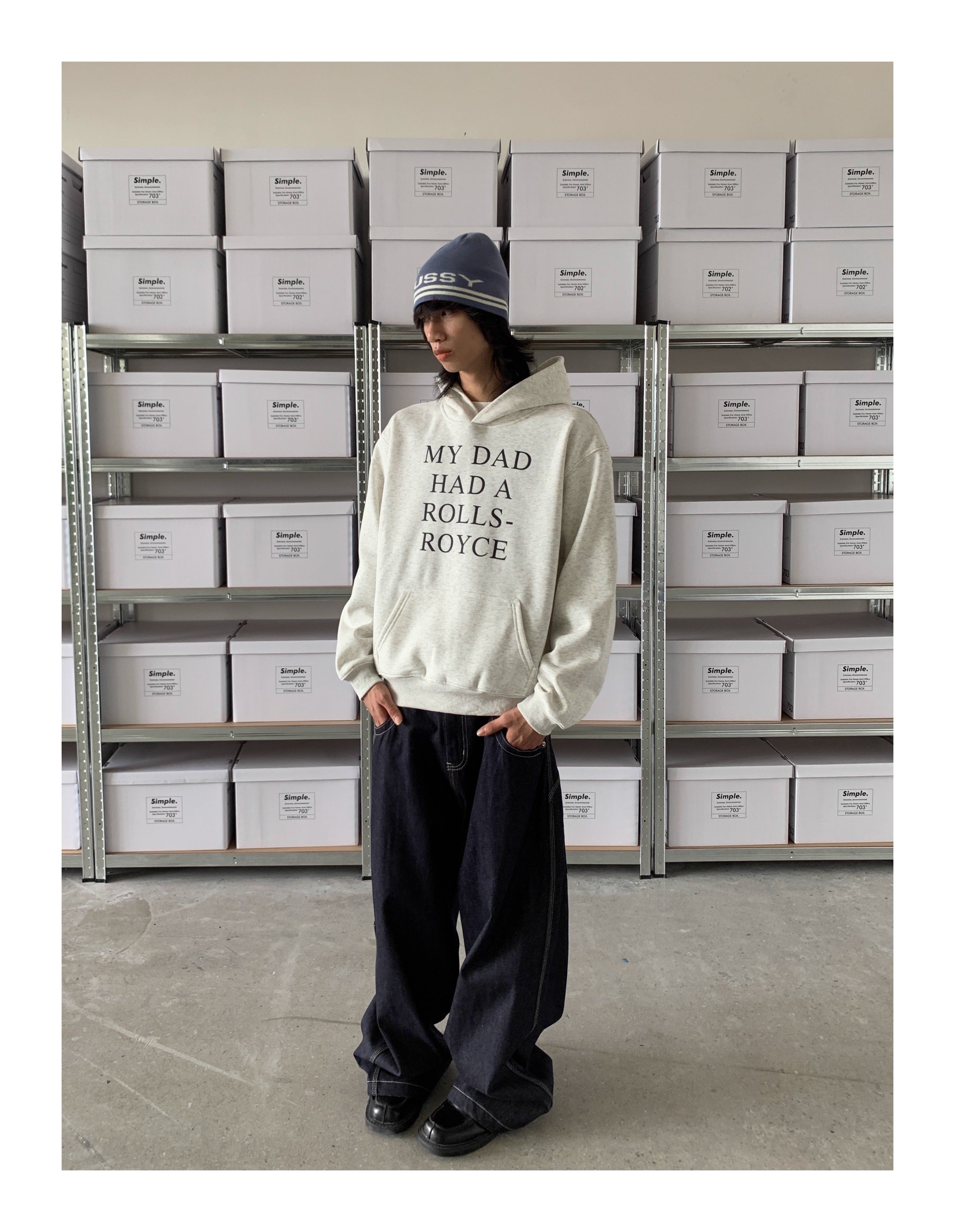 QS601B baggy denim