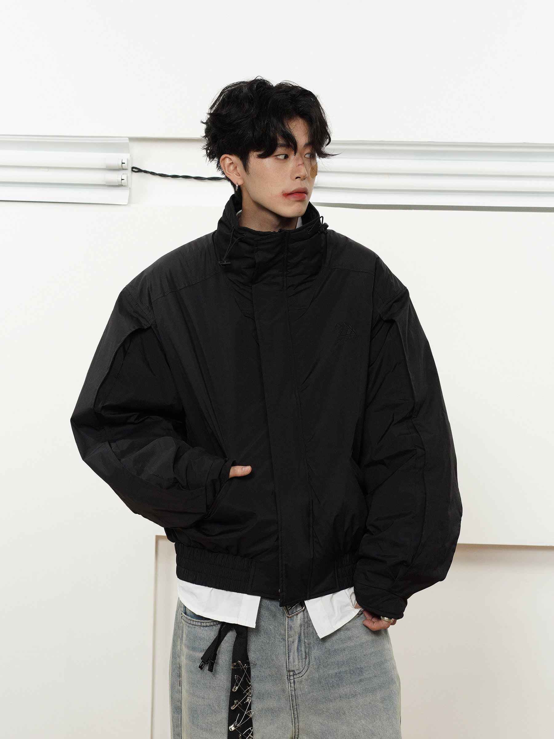 QS174B stand collar jacket