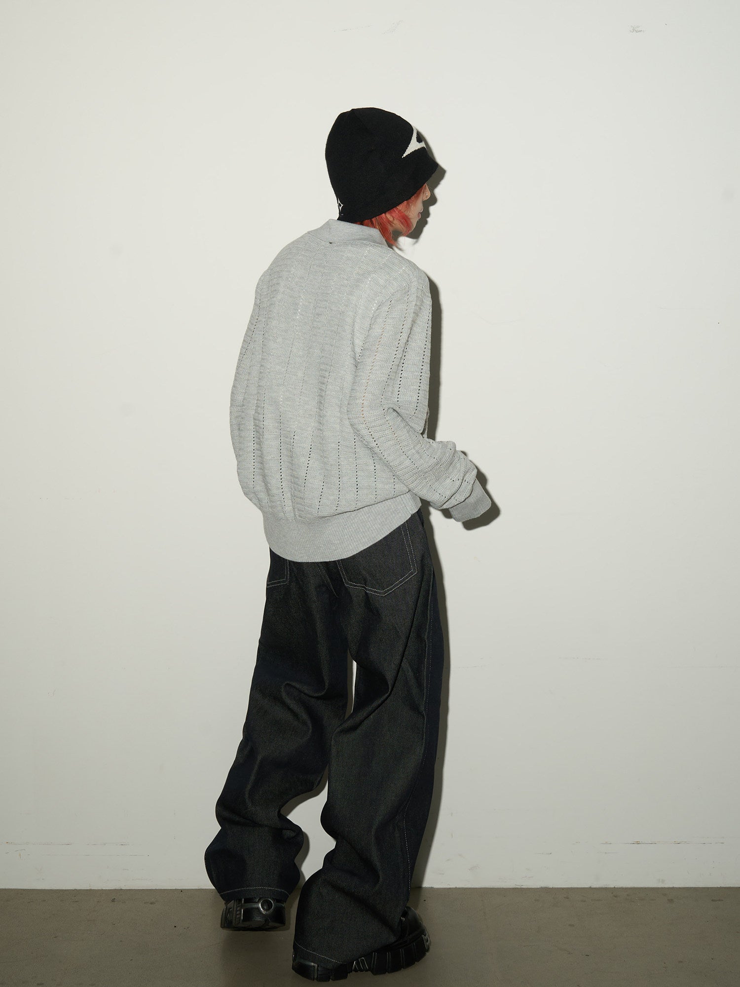 QS704B rigid denim