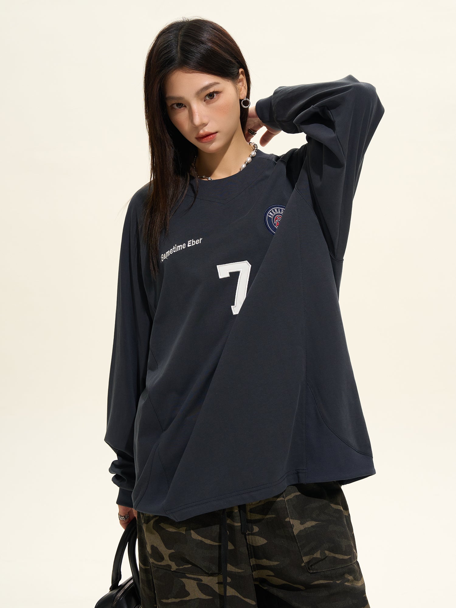 QS857A uniform L/S tee