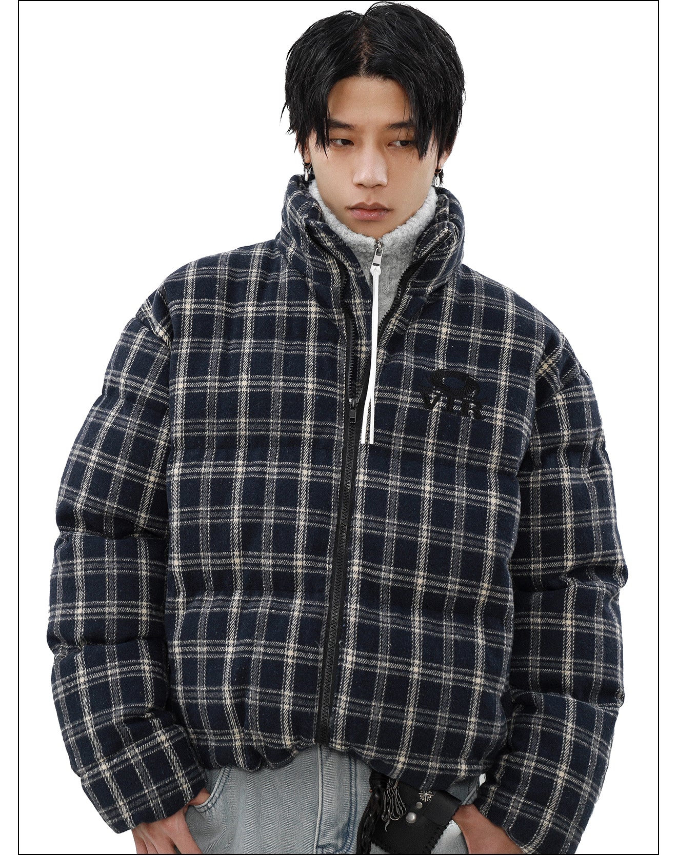 QS199B check jacket