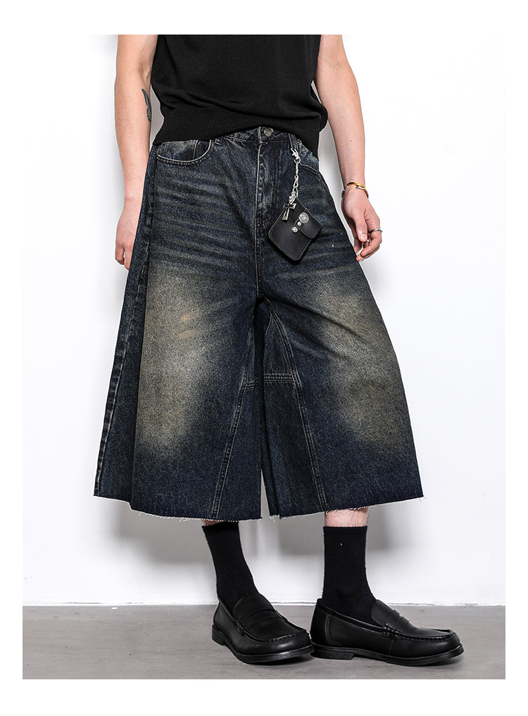 QS435B denim shorts
