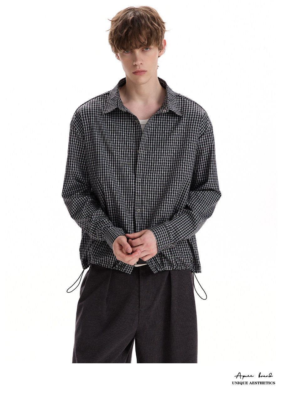 QS892B check shirts