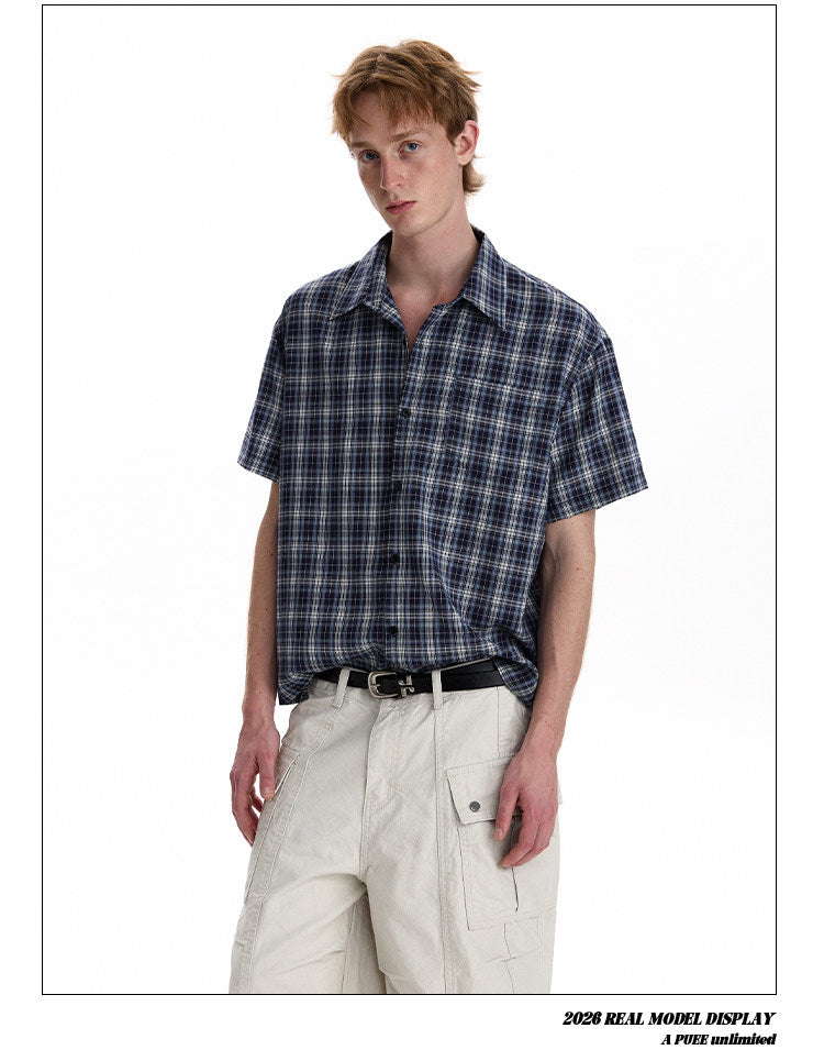 QS798B check shirts