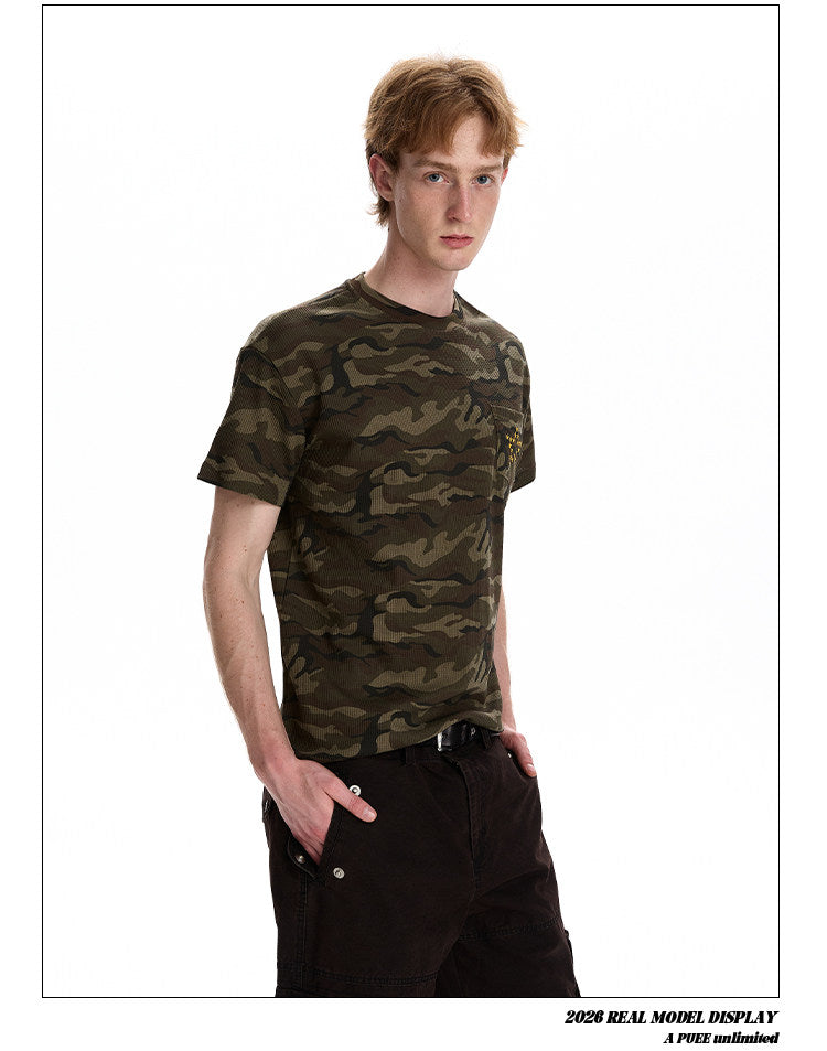 QS854B camouflage tee