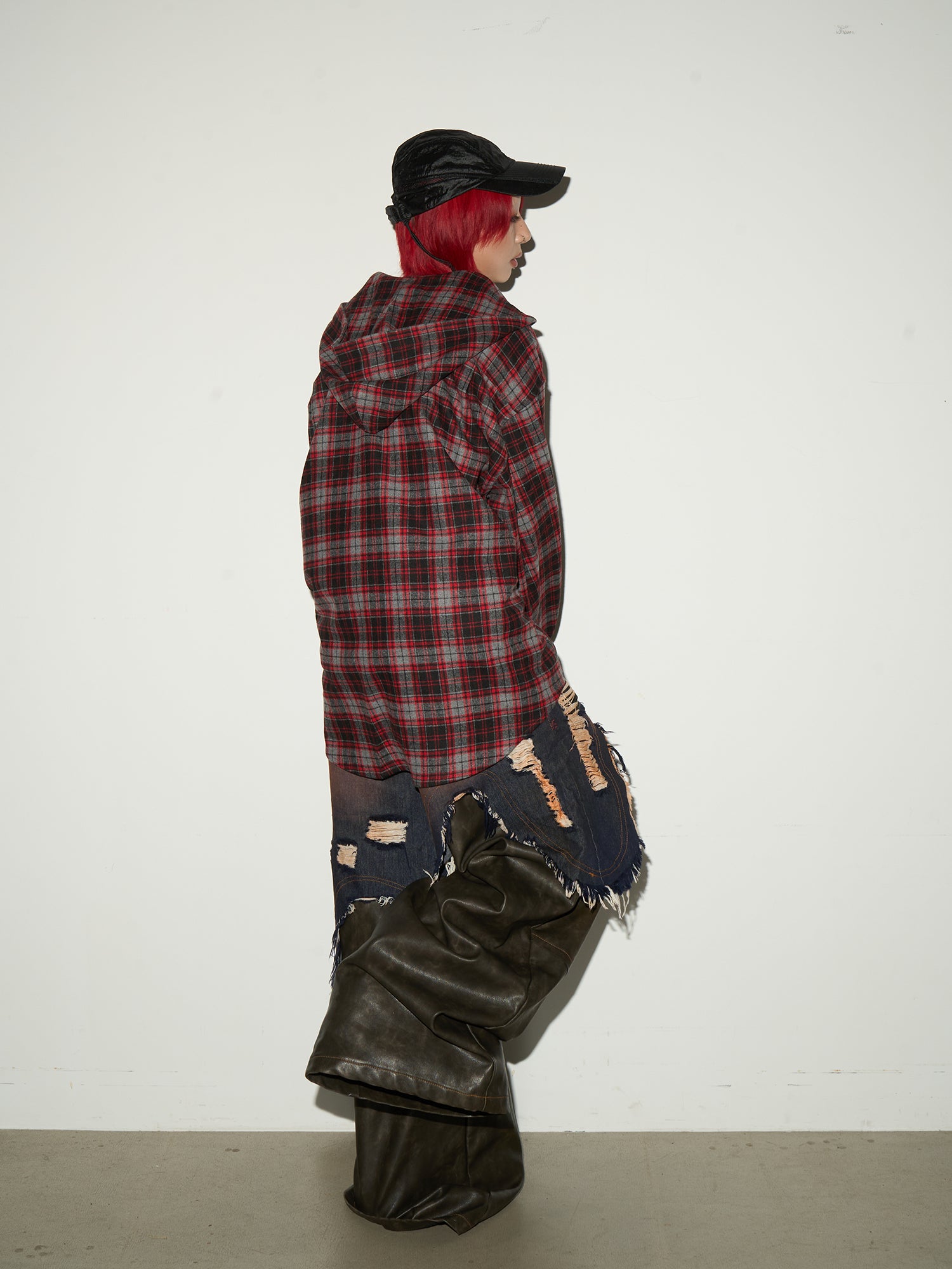 QS630B check shirts