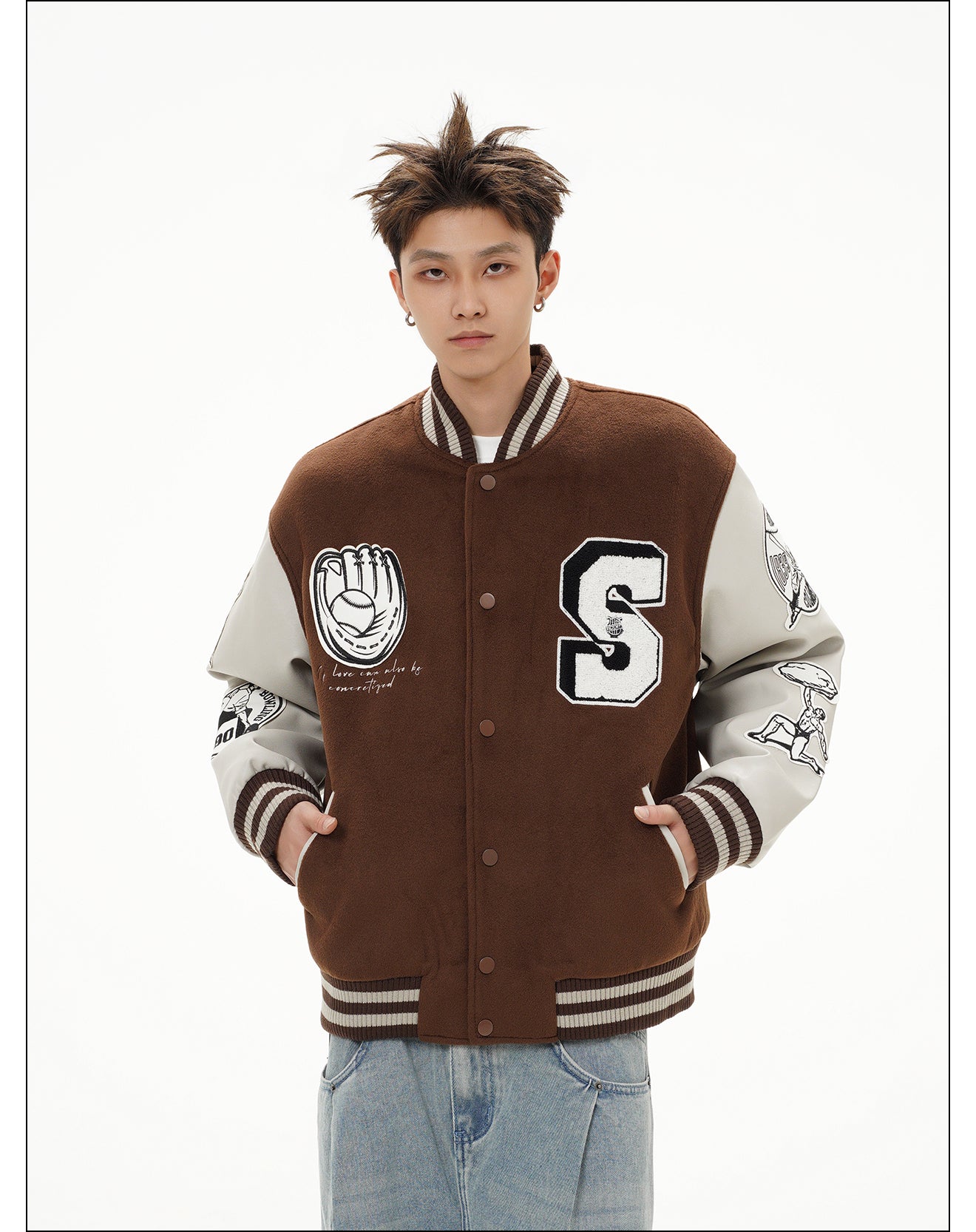 QS052B baseball jacket