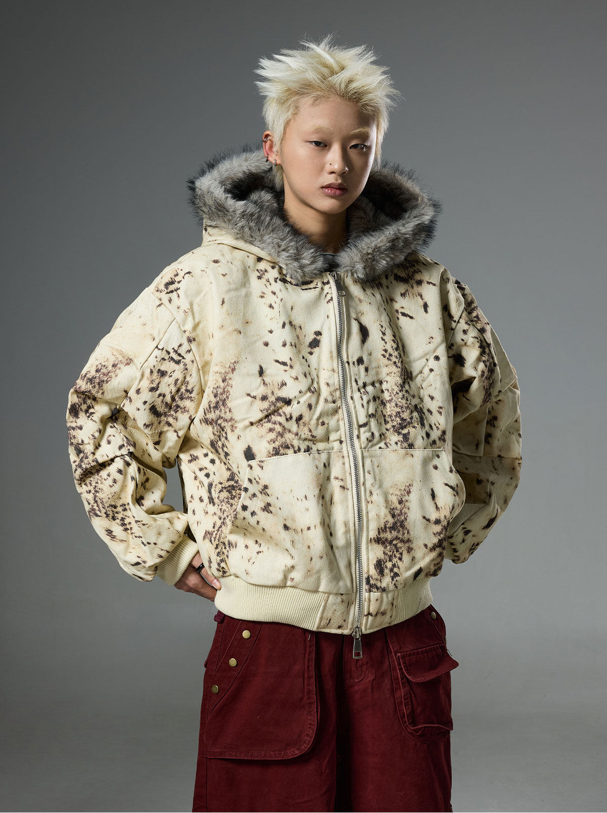 QS666B hoodie jacket