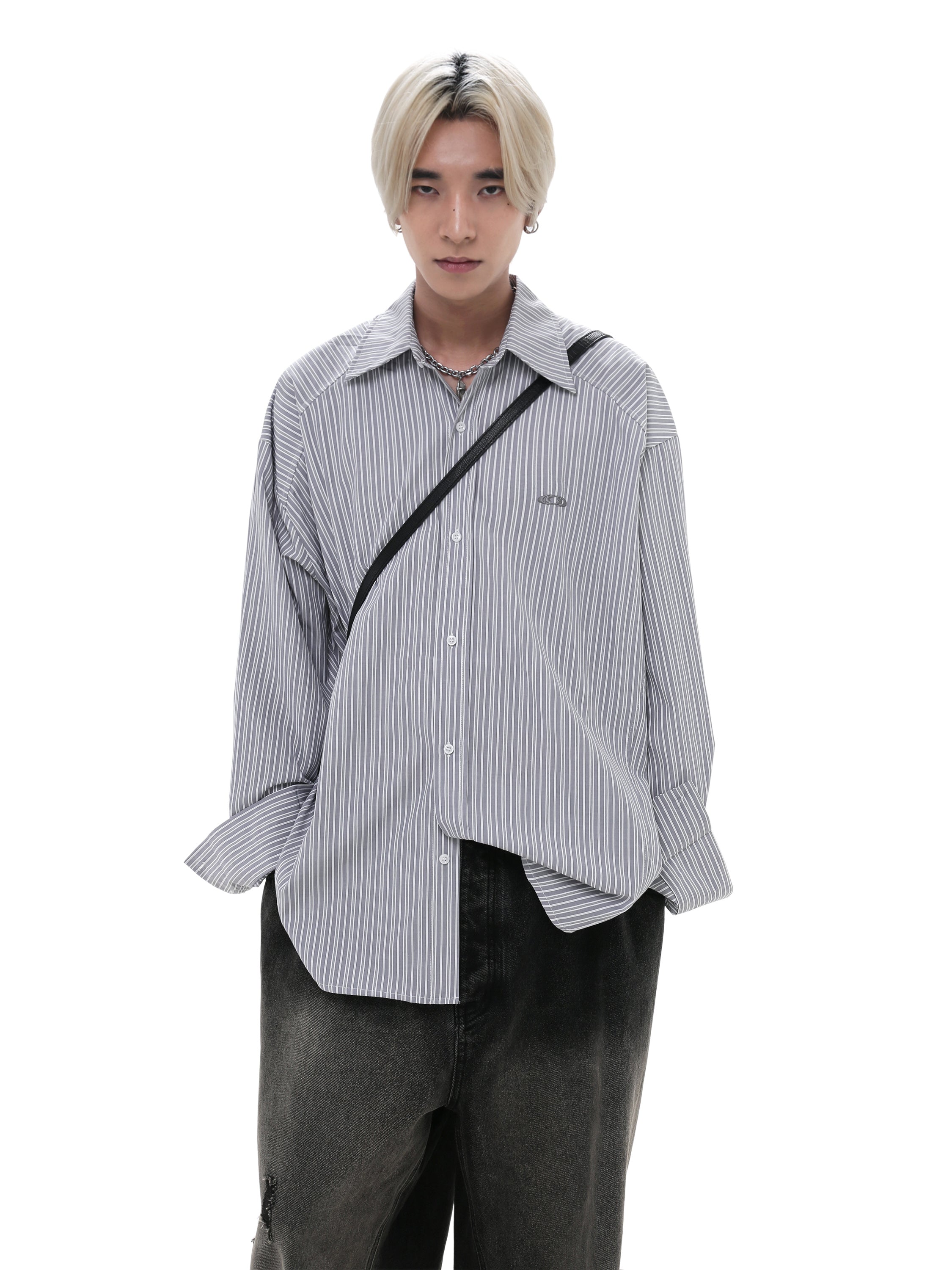 QS715A stripe shirts