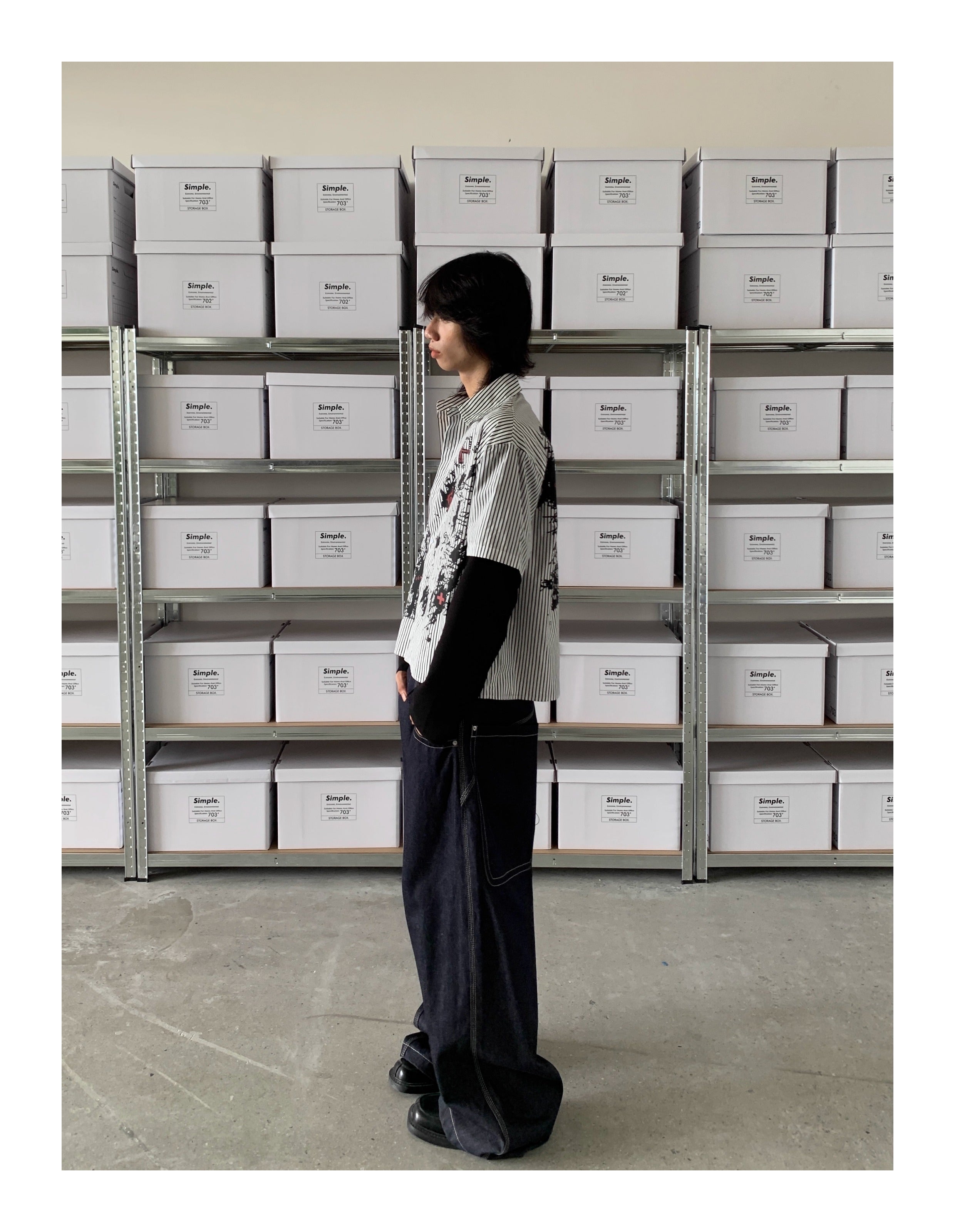 QS603B layered shirts