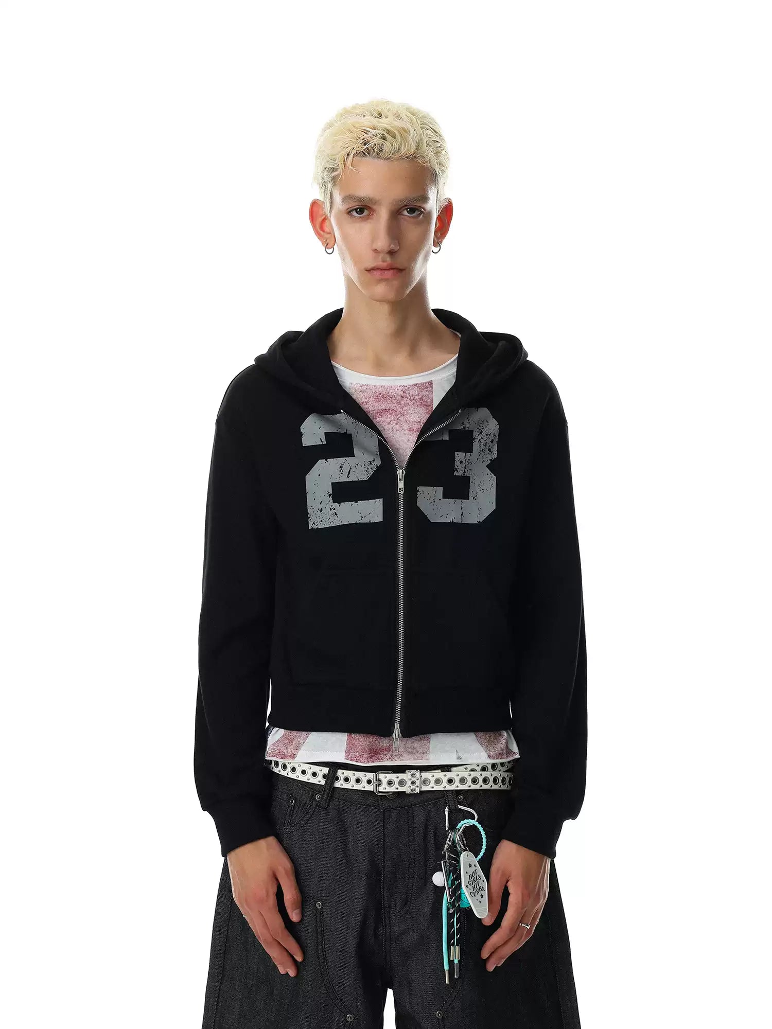 QS890B zip hoodie