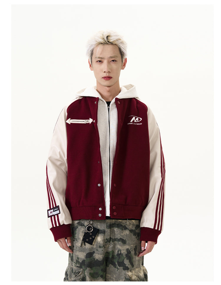 QS042B varsity jacket