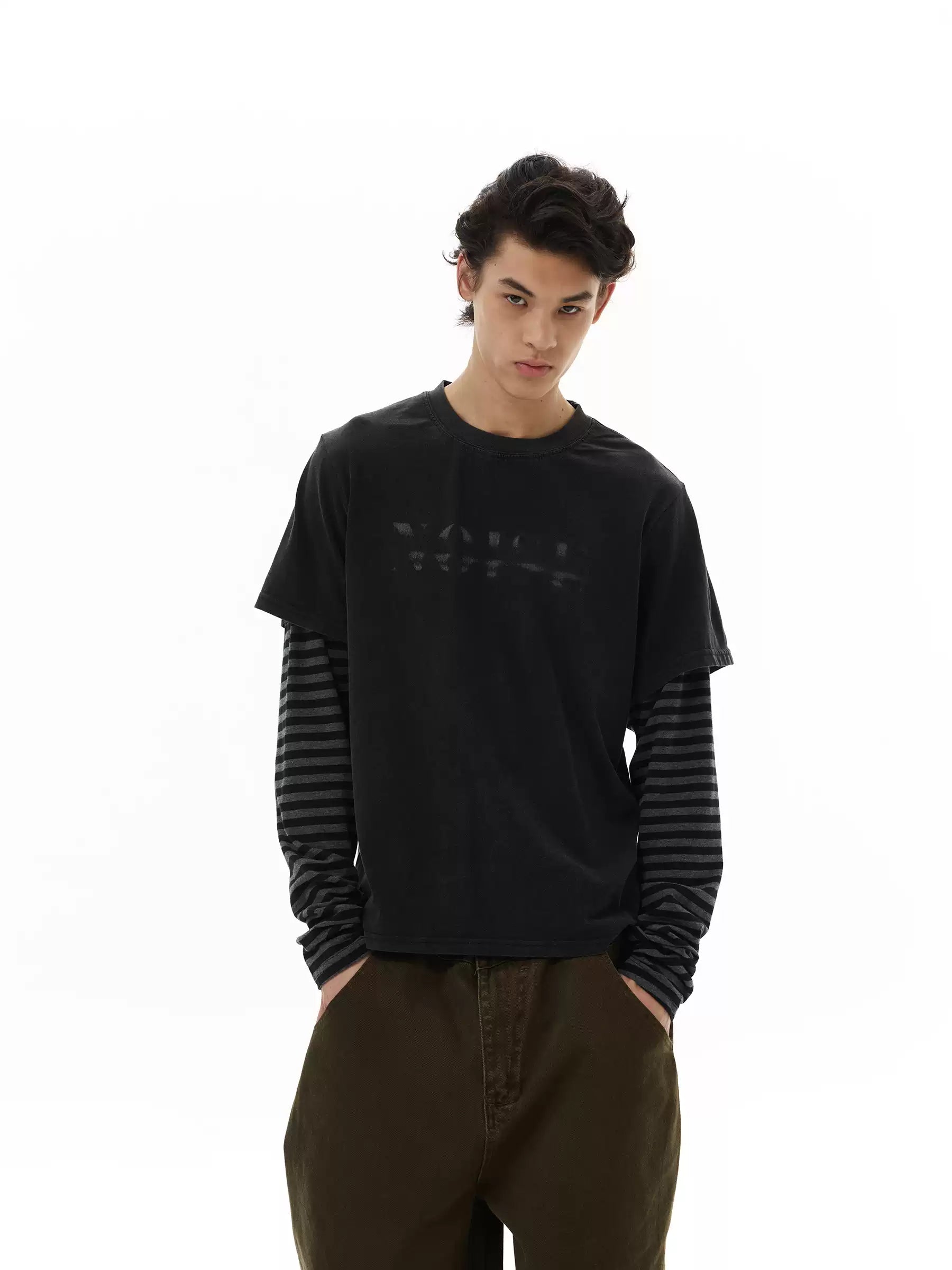 QS735B layered L/S tee