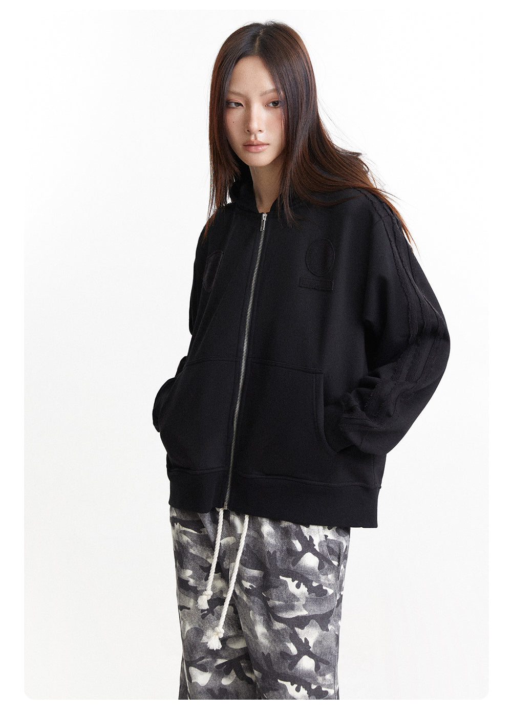 QS931A zip hoodie