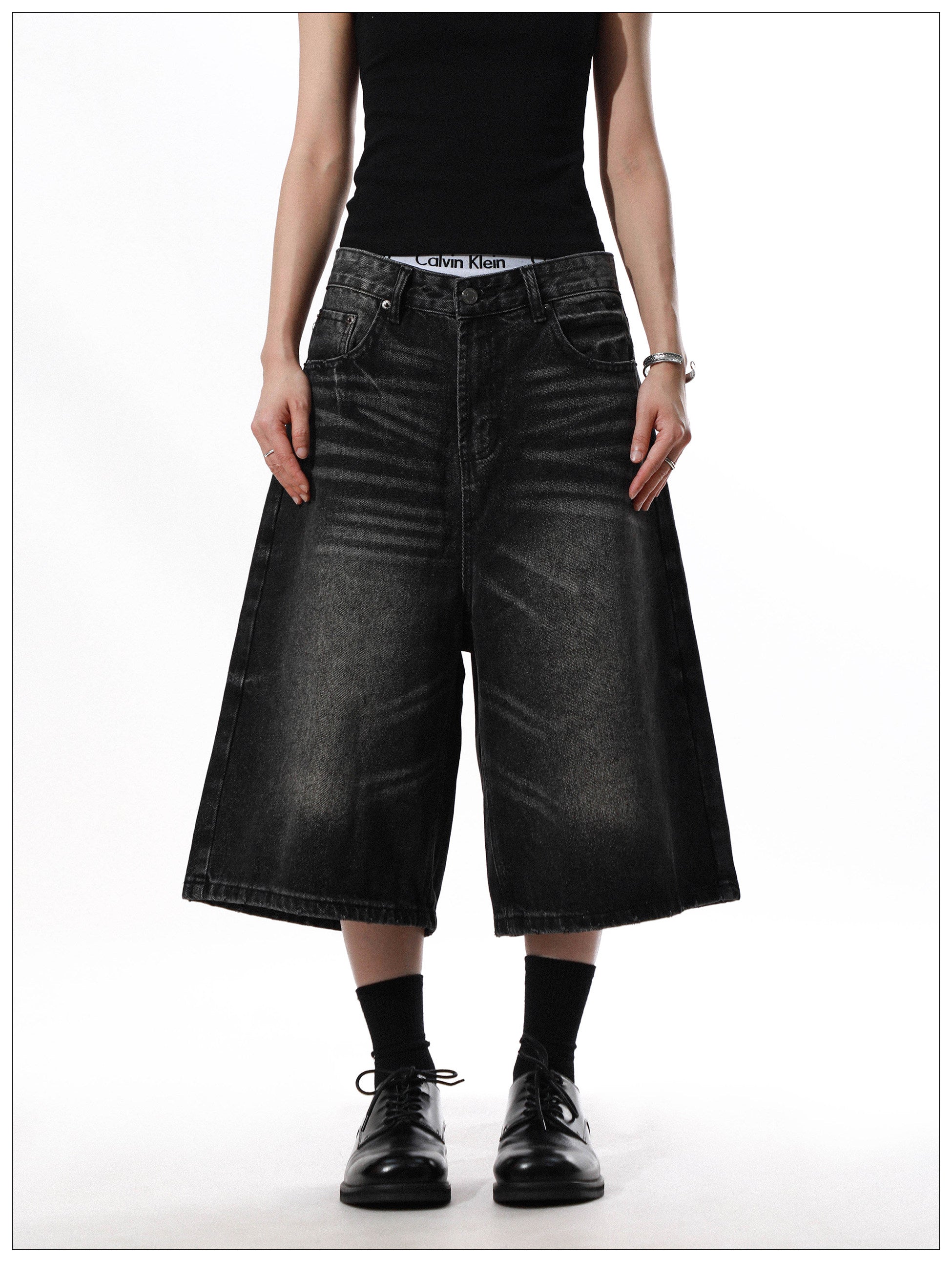 QS816B denim shorts