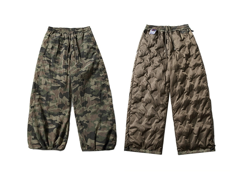 QS152B camouflage down pants