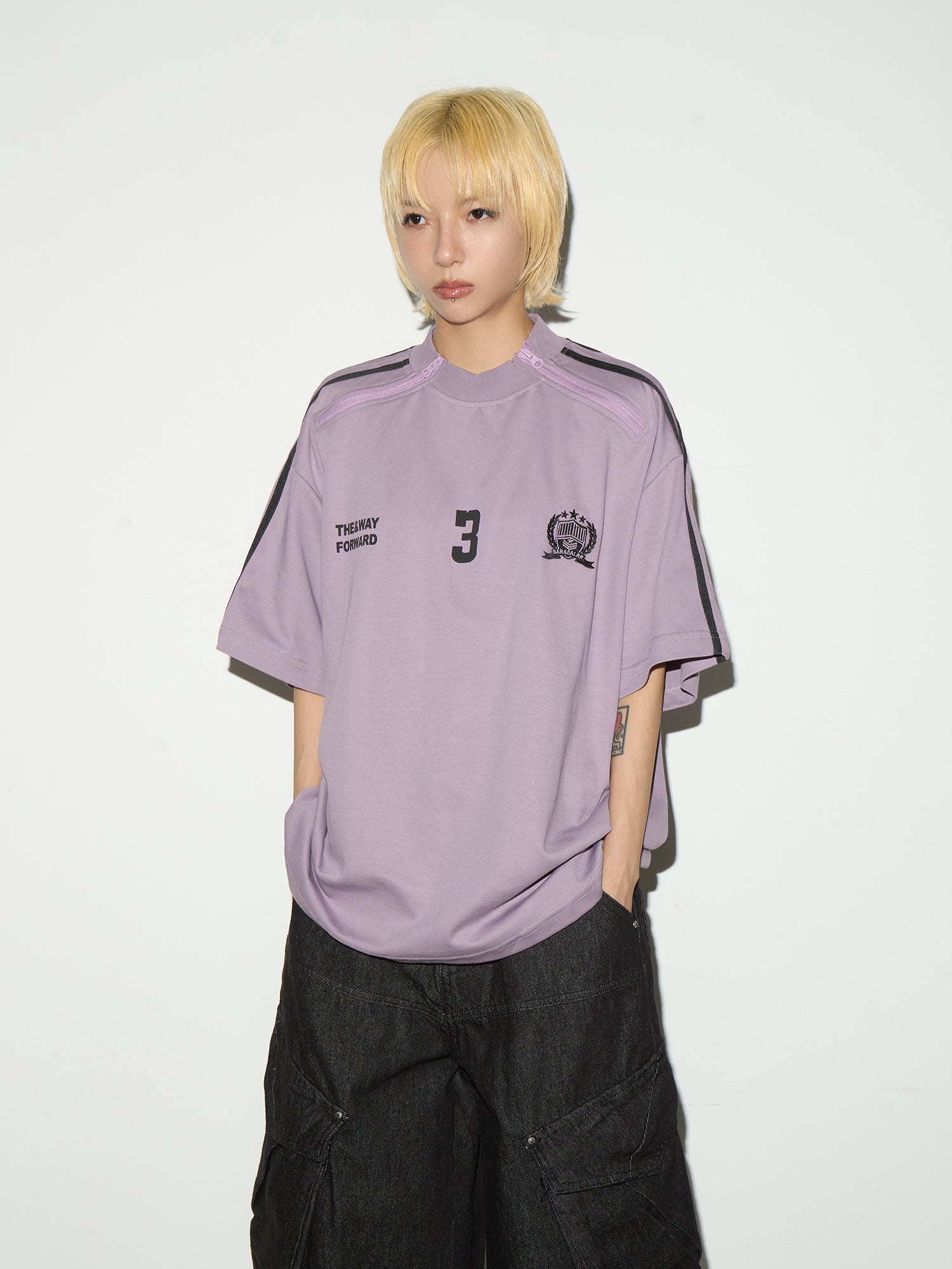 QS449B uniform tee