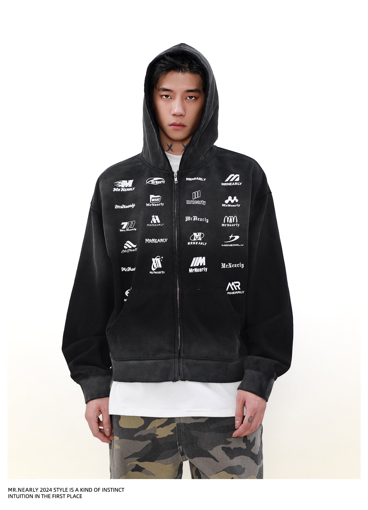 QS817A zip hoodie