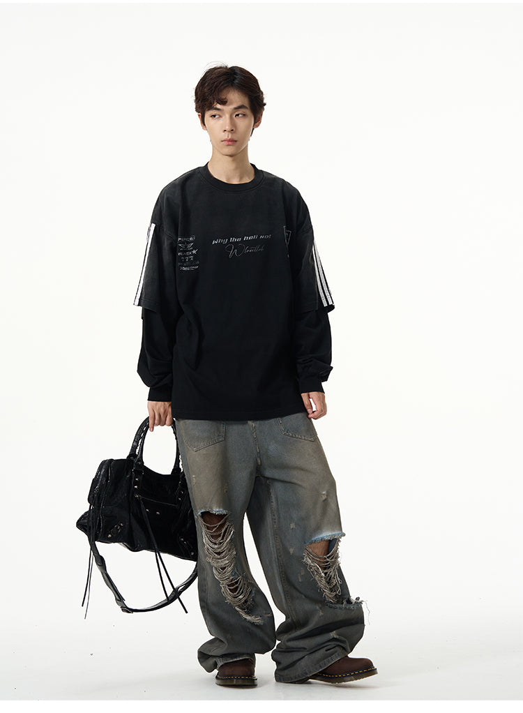 QS807A layered L/S tee