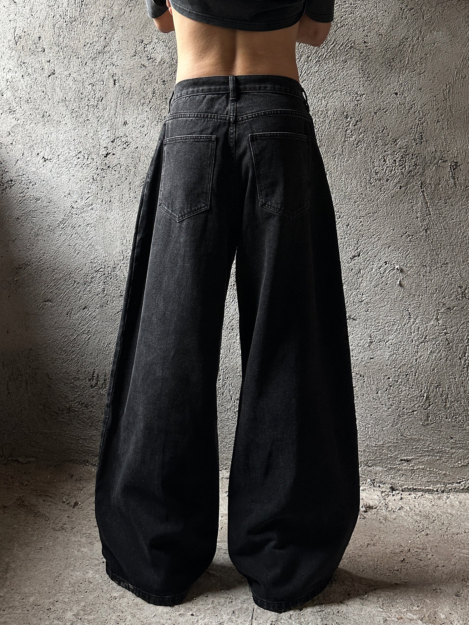 QS821B wash denim