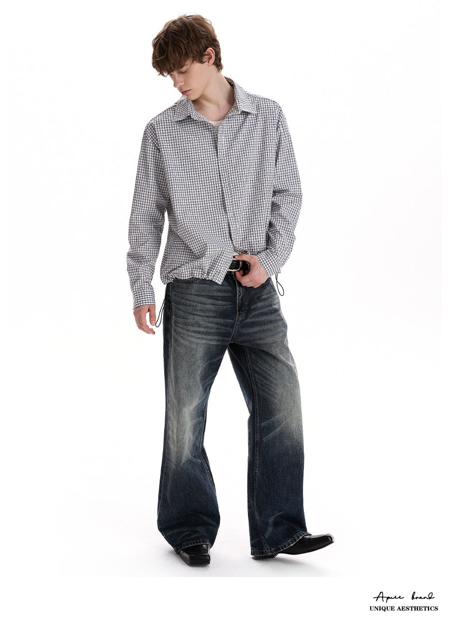 QS892B check shirts