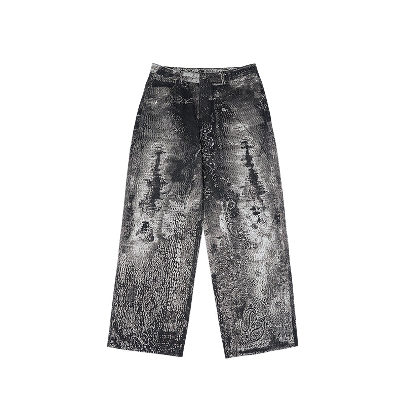 QS166B pattern pants