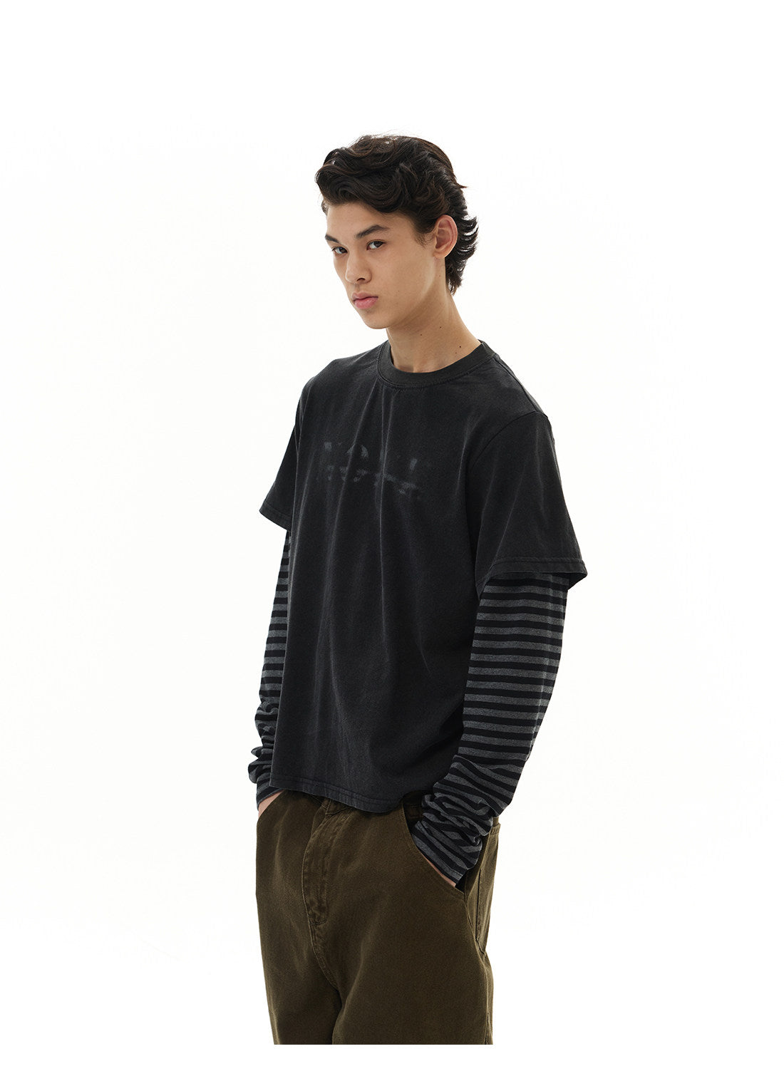 QS735B layered L/S tee